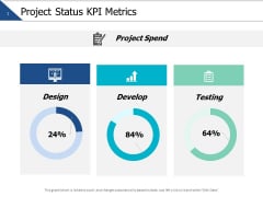 Project Status Kpi Metrics Marketing Ppt PowerPoint Presentation Layouts Skills