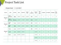 Project Task List Template 1 Ppt PowerPoint Presentation Show Slides Project Task List Template 1 Ppt PowerPoint Presentation Show Slides