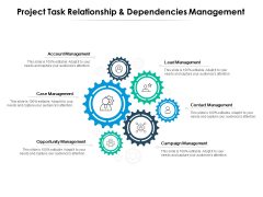 Project Task Relationship And Dependencies Management Ppt PowerPoint Presentation Slides Layout Project Task Relationship And Dependencies Management Ppt PowerPoint Presentation Slides Layout