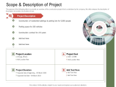 Project Tasks Priority Analysis Scope And Description Of Project Ppt Gallery Picture PDF