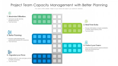 Project Team Capacity Management With Better Planning Ppt PowerPoint Presentation Gallery Designs Download PDF