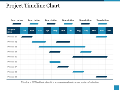 Project Timeline Chart Ppt PowerPoint Presentation Portfolio Gridlines