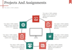 Projects And Assignments Template 2 Ppt PowerPoint Presentation Model Gallery Projects And Assignments Template 2 Ppt PowerPoint Presentation Model Gallery