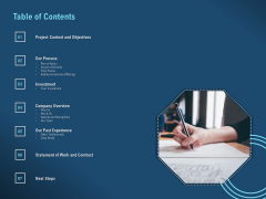 Proof Concept Variety Shop Table Of Contents Clipart PDF Proof Concept Variety Shop Table Of Contents Clipart PDF