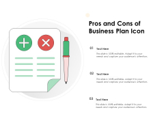 Pros And Cons Of Business Plan Icon Ppt PowerPoint Presentation File Tips PDF Pros And Cons Of Business Plan Icon Ppt PowerPoint Presentation File Tips PDF