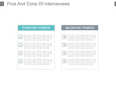 Pros And Cons Of Interviewees Powerpoint Slide Templates Download Pros And Cons Of Interviewees Powerpoint Slide Templates Download