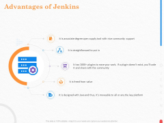 Providing Continuous Deployment With Jenkins Advantages Of Jenkins Ppt Icon Aids PDF Providing Continuous Deployment With Jenkins Advantages Of Jenkins Ppt Icon Aids PDF