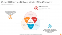 Providing HR Service To Improve Current HR Service Delivery Model Of The Company Portrait PDF