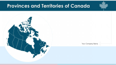 Provinces And Territories Of Canada Administrative Digital Ppt PowerPoint Presentation Complete Deck With Slides