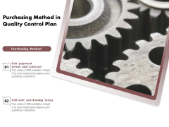 Purchasing Method In Quality Control Plan Ppt PowerPoint Presentation File Portfolio PDF Purchasing Method In Quality Control Plan Ppt PowerPoint Presentation File Portfolio PDF