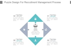 Puzzle Design For Recruitment Management Process Powerpoint Slide Inspiration Puzzle Design For Recruitment Management Process Powerpoint Slide Inspiration