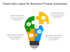 Puzzle Idea Layout For Business Process Automation Ppt PowerPoint Presentation Professional Slide Portrait PDF Puzzle Idea Layout For Business Process Automation Ppt PowerPoint Presentation Professional Slide Portrait PDF