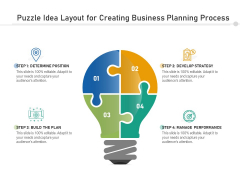 Puzzle Idea Layout For Creating Business Planning Process Ppt PowerPoint Presentation Gallery Layout PDF Puzzle Idea Layout For Creating Business Planning Process Ppt PowerPoint Presentation Gallery Layout PDF