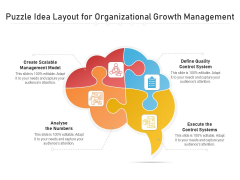 Puzzle Idea Layout For Organizational Growth Management Ppt PowerPoint Presentation File Templates PDF Puzzle Idea Layout For Organizational Growth Management Ppt PowerPoint Presentation File Templates PDF