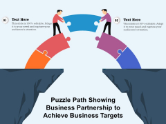 Puzzle Path Showing Business Partnership To Achieve Business Targets Ppt PowerPoint Presentation File Summary PDF Puzzle Path Showing Business Partnership To Achieve Business Targets Ppt PowerPoint Presentation File Summary PDF