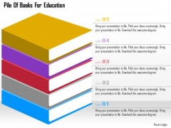 Pile Of Books For Education Presentation Template Pile Of Books For Education Presentation Template