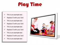 Play Time Game PowerPoint Presentation Slides F Play Time Game PowerPoint Presentation Slides F