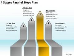 PowerPoint Arrows 4 Stages Parallel Steps Plan Slides PowerPoint Arrows 4 Stages Parallel Steps Plan Slides