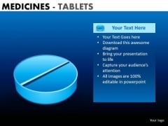 PowerPoint Backgrounds Corporate Leadership Targets Medicine Tablets Ppt Templates