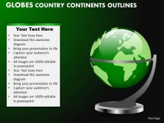 PowerPoint Design Editable Globes Country Ppt Process