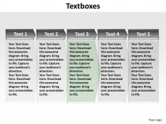 PowerPoint Designs Chart Textboxes Ppt Theme