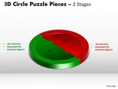 PowerPoint Layout Strategy Circle Puzzle Ppt Theme