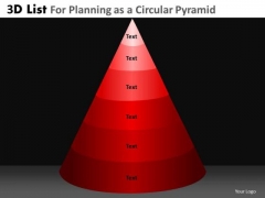 PowerPoint Presentation Corporate Growth 3d Pyramid List Ppt Presentation Designs