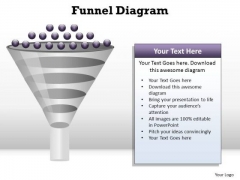 PowerPoint Process Download Funnel Diagram Ppt Template