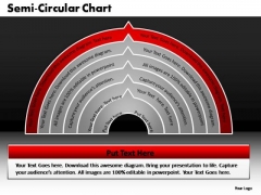 PowerPoint Process Editable Semi Circular Ppt Presentation PowerPoint Process Editable Semi Circular Ppt Presentation