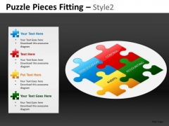 PowerPoint Puzzles With Textboxes Ppt Slides And Ppt Templates