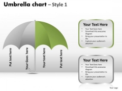 PowerPoint Slide Designs Process Umbrella Chart Ppt Templates