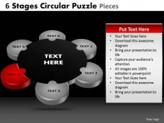 PowerPoint Slide Education Circular Puzzle Ppt Slides