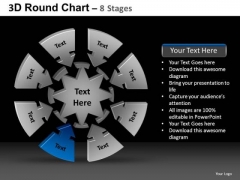 PowerPoint Slidelayout Chart Round Chart Ppt Layouts