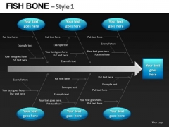 PowerPoint Slides Fishbone Diagrams Templates PowerPoint Slides Fishbone Diagrams Templates