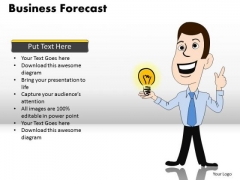 PowerPoint Template Diagram Business Forecast Ppt Layout