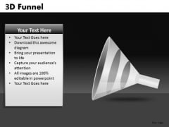PowerPoint Template Funnel Graphic PowerPoint Slides