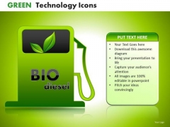 PowerPoint Templates Bio Diesel Fuel Gas Stations Ppt Slides Download