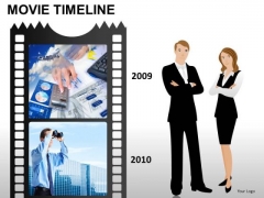 PowerPoint Templates Business Movie Timeline Ppt Themes