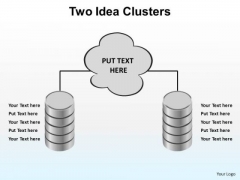 PowerPoint Templates Chart Two Idea Clusters Ppt Slides PowerPoint Templates Chart Two Idea Clusters Ppt Slides