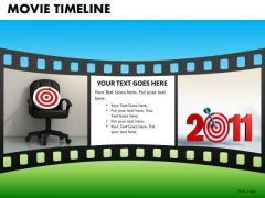 PowerPoint Templates Film Strip Movie Timeline Ppt Slides