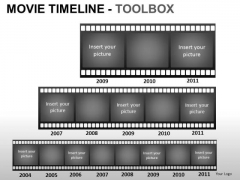 PowerPoint Themes Business Movie Timeline Ppt Presentation
