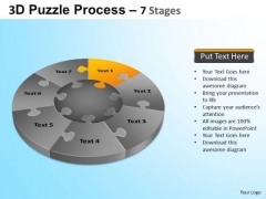 PowerPoint Themes Chart Jigsaw Pie Chart Ppt Template PowerPoint Themes Chart Jigsaw Pie Chart Ppt Template