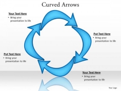 Ppt Curved Arrows Pointer Inwards PowerPoint Templates Ppt Curved Arrows Pointer Inwards PowerPoint Templates
