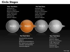 Ppt Half Circle PowerPoint 2010 Stage Through Bubbles 4 Steps Templates