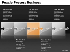 Ppt Puzzle Process PowerPoint Presentation Business Sequence Of Task Templates