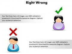 Ppt Right Wrong PowerPoint Templates Ppt Right Wrong PowerPoint Templates