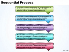 Ppt Sequential Process Using Rectangular 3d Arrows PowerPoint Templates