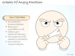 Ppt Slide 1814 Business Diagram Graphic Of Angry Emoticon PowerPoint Template Consulting Firms
