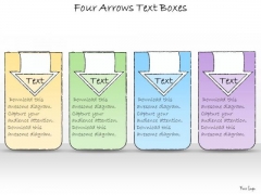 Ppt Slide Four Arrows Text Boxes Consulting Firms Ppt Slide Four Arrows Text Boxes Consulting Firms