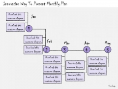 Ppt Slide Innovative Way To Present Monthly Plan Strategic Planning Ppt Slide Innovative Way To Present Monthly Plan Strategic Planning